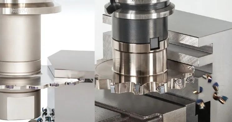 Three-side edge milling cutter for milling machining